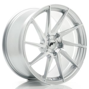 JR-Wheels JR36 Felgen 19 Zoll 9J ET20-40 Custom PCD Flow Form Silver Machined Face