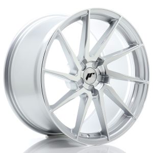 JR-Wheels JR36 Felgen 20 Zoll 10J ET20-45 Custom PCD Flow Form Silver Machined Face