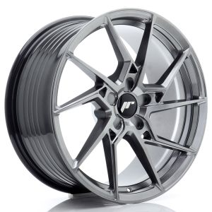 JR-Wheels JR33 Felgen 19 Zoll 8.5J ET20-45 Custom PCD Flow Form Hyper Black
