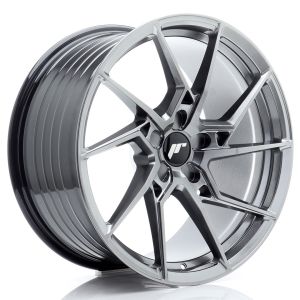 JR-Wheels JR33 Felgen 19 Zoll 9.5J ET20-45 Custom PCD Flow Form Hyper Black
