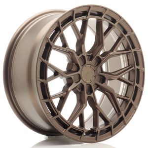 JR-Wheels JR48 Felgen 18 Zoll 8J ET20-45 Custom PCD Flow Form Flat Bronze