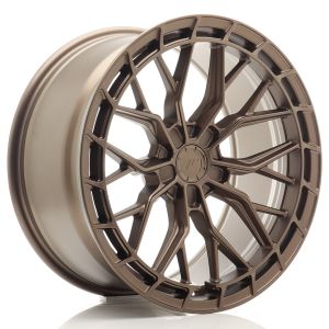 JR-Wheels JR48 Felgen 19 Zoll 9.5J ET20-45 Custom PCD Flow Form Flat Bronze