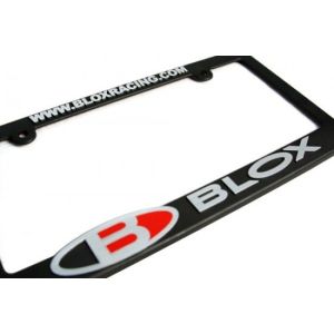 Blox Racing Kennzeichenhalter Brushed Aluminum Logo