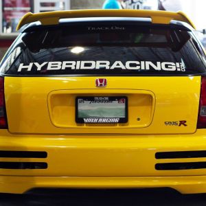 Hybrid Racing Aufkleber HR Banner 101cm
