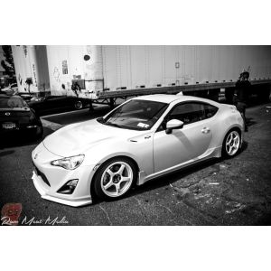 PU Design Vorne Spoilerlippe A Style Schwarz Polyurethan Toyota GT86 Pre Facelift