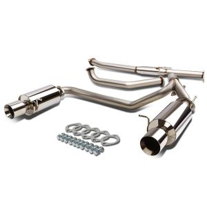 SK-Import Catback System Double-wall Tip 57mm Edelstahl Hyundai Coupé Pre Facelift