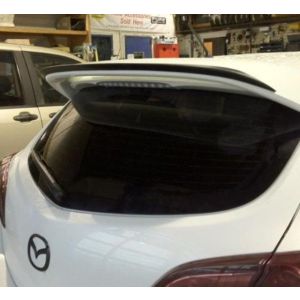 SK-Import Hinten Spoiler Add-on Schwarz ABS Plastik Mazda 3 Facelift