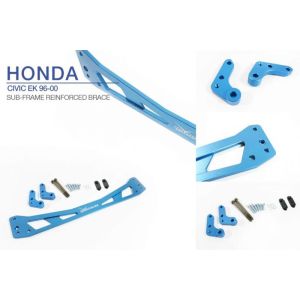 Hardrace Subframe Brace Blau Honda Civic