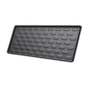 MAC Fussmatten Schwarz Plastik