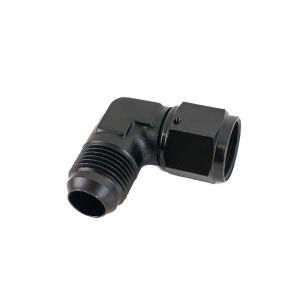 SK-Import Ölkühler Verbinder 90 Grad Schwarz -10 AN Aluminium