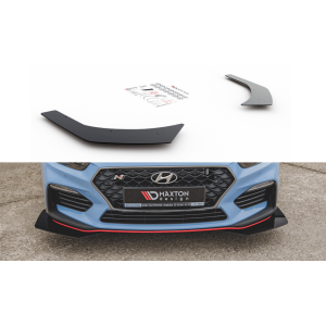 Maxton Vorne Spoilerlippe Schwarz ABS Plastik Hyundai I30