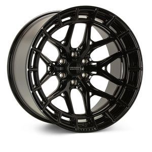 Vossen Wheels HFX-1 Hybrid ForgedX Felgen 22 Zoll 9.5J ET30 6x139.7 Tief konkav Flow Form Gloss Black