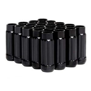 Blox Racing Radmuttern Tuner Series Schwarz Stahl