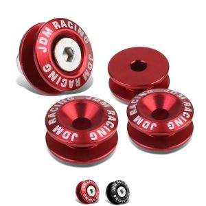 SK-Import Vorne und Hinten Stoßfänger Schnellverschlüsse Rivet Style Aluminium