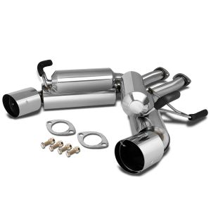 SK-Import Hinten Muffler Dual 63.5mm Edelstahl Infiniti,Nissan