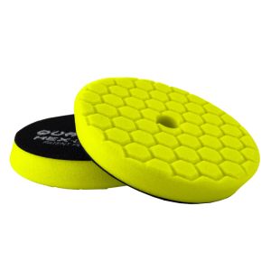 Chemical Guys Polishing Pad Hex-Logic Quantum Heavy Gelb 14cm Microfaser