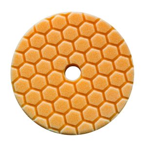 Chemical Guys Polishing Pad Hex-Logic Quantum Medium/Heavy Orange 14cm Microfaser