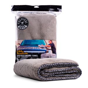 Chemical Guys Autotrockenhandtuch Woolly Mammoth Grau Microfaser