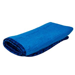 Chemical Guys Fenstertuch Waffle Weave Blau Microfaser