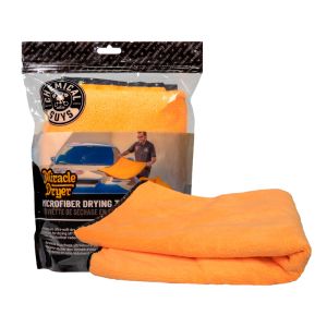 Chemical Guys Autotrockenhandtuch Miracle Gelb Microfaser