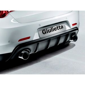 Motordrome Hinten Diffusor Schwarz ABS Plastik Alfa Giulietta