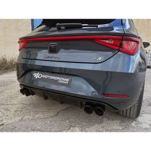 Motordrome Hinten Diffusor Schwarz ABS Plastik Seat Leon