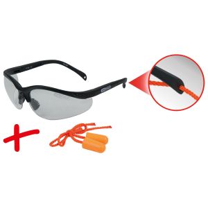 KS tools Sicherheitsbrille Mit Ohrstöpseln