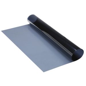 Foliatec Tönungsfolie für Fenster Midnight Reflex 76cm x 300cm Hell 35% Schwarz
