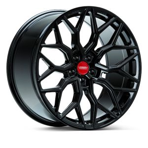 Vossen Wheels HF-2 Hybrid Forged Series Felgen 24 Zoll 10J ET32 5x120 Tief konkav Flow Form Gloss Black