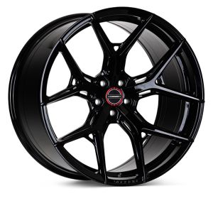 Vossen Wheels HF-5 Hybrid Forged Series Felgen 20 Zoll 9.5J ET16 5x120 Tief konkav Flow Form Gloss Black