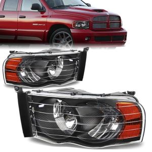 SK-Import Scheinwerfer Amber Corner Schwarzes Gehäuse Dodge Ram