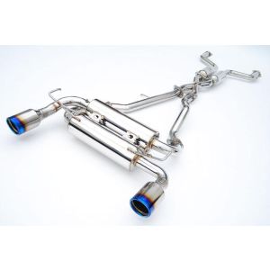 Invidia Catback System Gemini Burnt Titanium Tip 63.5mm Edelstahl Nissan 370Z