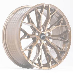 JR-Wheels JR49 Felgen 17 Zoll 8J ET20-40 Custom PCD Guss Platinum Bronze