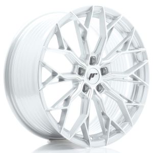 JR-Wheels JR49 Felgen 17 Zoll 8J ET20-40 Custom PCD Guss Silver Machined Face