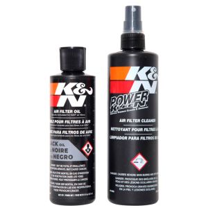 K&N Filteröl und Reinigungsset Replacement Schwarz