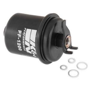 K&N Benzinfilter Schwarz 62mm Stahl Honda Civic,Accord,Integra