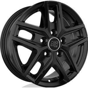 MSW MSW 40 Van Felgen 16 Zoll 6.5J ET50 5x112 Glanz Schwarz