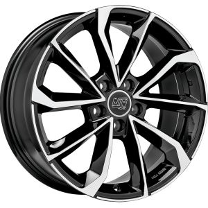 MSW MSW 42 Felgen 18 Zoll 8J ET42 5x108 Glanz Schwarz Machined