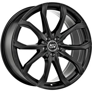 MSW MSW 48 Felgen 17 Zoll 7.5J ET35 5x112 Flaches Schwarz