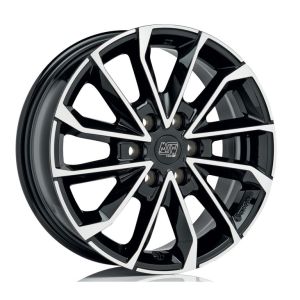MSW MSW 42 Van Felgen 17 Zoll 6.5J ET54 6x130 Gloss Black/Polished