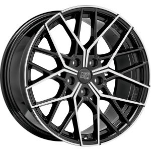 MSW MSW 74 Felgen 19 Zoll 8.5J ET29.1 5x112 Gloss Black/Polished