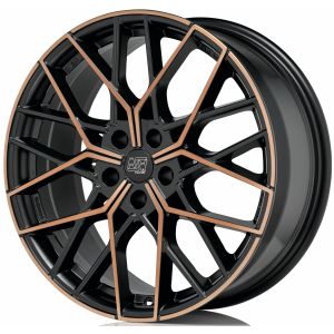MSW MSW 74 Felgen 19 Zoll 8J ET45 5x112 Flat Black Copper Polished