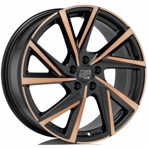 MSW MSW 80/5 Felgen 18 Zoll 8J ET40 5x112 Flat Black Copper Polished