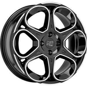 MSW MSW 83 Felgen 17 Zoll 7J ET35 5x110 Gloss Black/Polished