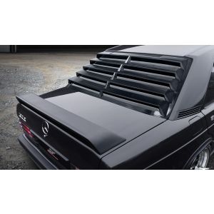 ABS Dynamics Window Louvers Schwarz ABS Plastik Mercedes 190