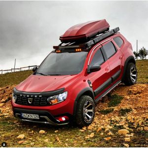 Oneway Exterieur-Kit Schwarz ABS Plastik Dacia Duster