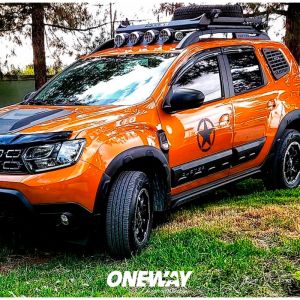 Oneway Exterieur-Kit Schwarz ABS Plastik Dacia Duster