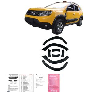 Oneway Exterieur-Kit Schwarz ABS Plastik Dacia Duster