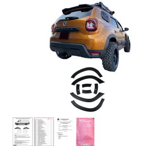 Oneway Exterieur-Kit Schwarz ABS Plastik Dacia Duster