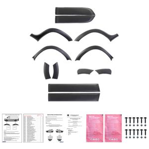 Oneway Exterieur-Kit Schwarz ABS Plastik Dacia Duster